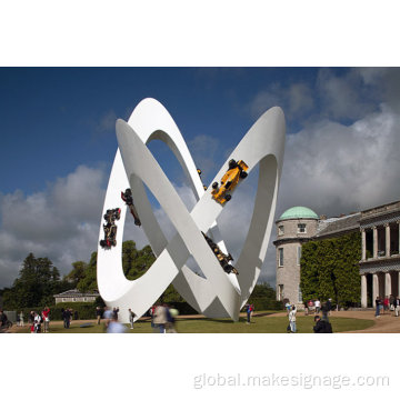 Abstract Outdoor Sculptures Public art installations Manufactory